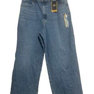 Lee Blue Denim Jeans size 18 short
